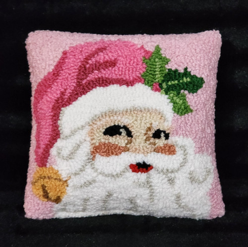 Cuscino rosa babbo natale - cuscino,